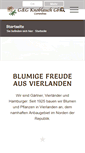 Mobile Screenshot of knobi-blumen.de
